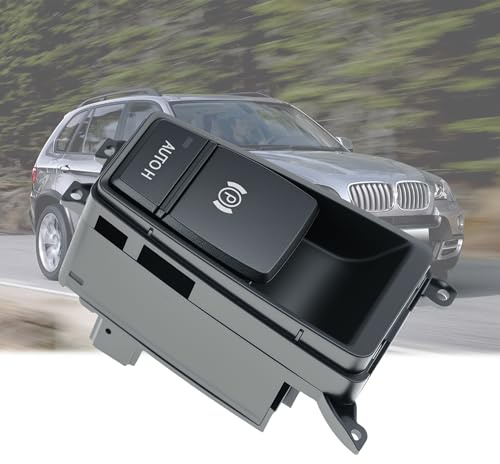 LEVANLIGHT Switch Parking Hand Brake Push Button Compatible With BMW E70 X5 from July 10th 2007-2008; E70 X5 2009-2013; E71 X6 from July 10th 2007-2008/ E71 E72 X6 2009-2014 61319148508