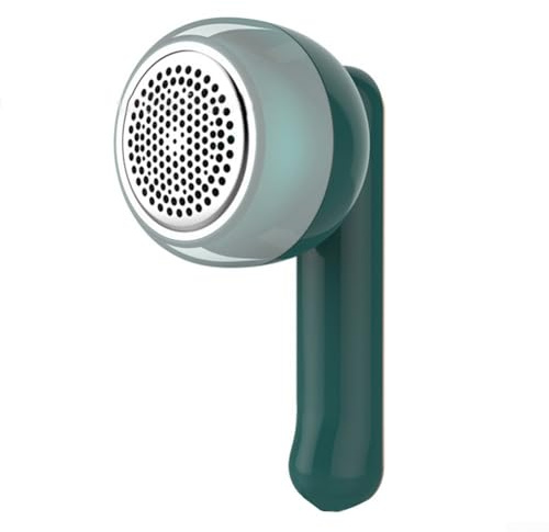 Rasoio elettrico ricaricabile USB, comodo strumento per rimuovere peli e pelucchi (verde)