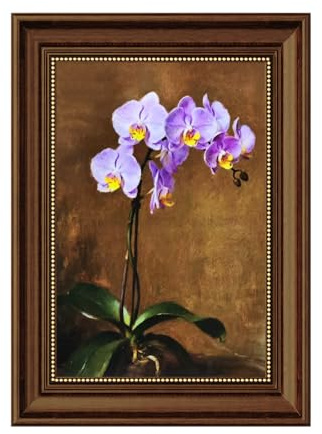 InnoMast Vintage Bilderrahmen A3 Braun, Barock Bilderrahmen Antik für Leinwand und Foto,Deko Fotorahmen Poster Rahmen für DIN A3 30x40 cm, geeignet für Wohnzimmer,Büro oder Galerie
