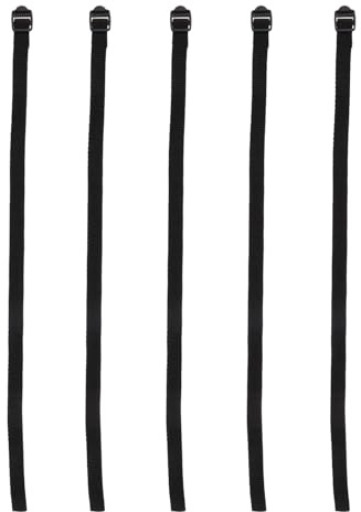 Gatuida Dragonne pour Bâtons de Ski et Randonnée Petit Modèle, Lot de 5 Pièces en Nylon Réglable, Accessoire de Fixation pour Canne de Marche, Sangle Confortable pour Poignet,