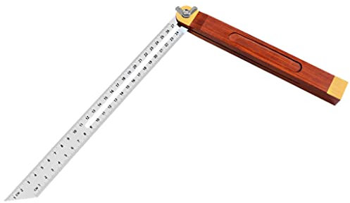 HomeDecTime Sliding T-Bevel Square Essential Carpenter Bevel - 27cm / 11inch - Gauge or Duplicate Any Angle from 0 to 360 Degree