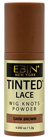 EBIN NEW YORK - Spitzenpuder mit dunkelbrauner Farbe, 1,2 g | Langanhaltende Formel, passender Hautton, natürlicher Look