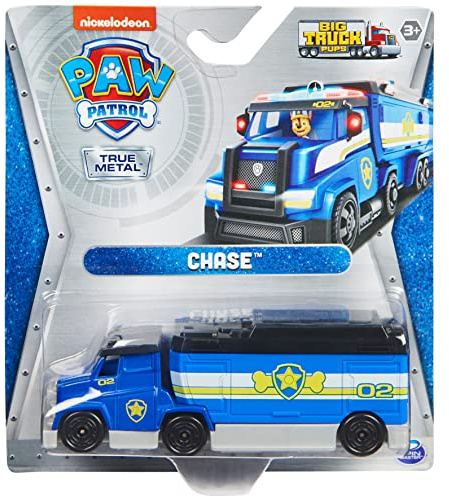 PAW Patrol Big Truck Pups True Metal - Guss Chase Sammelwagen - Maßstab 1:55