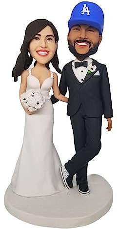 mydedor Benutzerdefinierte Bobble-Heads Figur Puppe, Paar in Bankett Benutzerdefinierte Wackelkopf