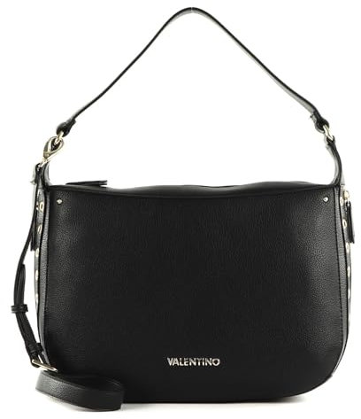 Valentino Damen Megeve Schultertasche, Schwarz