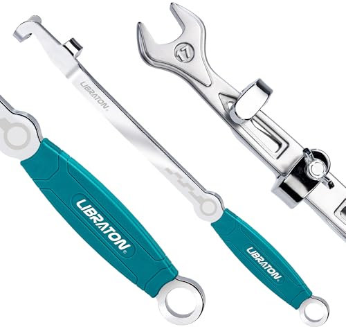 LIBRATON 38cm Estensione Chiave, Universale Estensione per Chiave Inglese per la Massima Leva, Prolunga Chiave per Riparazioni Auto e Meccaniche, Adattatore per Barra di Estensione con Impugnatura PP