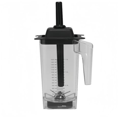 Jfbsgbs Vaso De Licuadora De 1,5 L con Barra De Licuado - Compatible con JTC TM-800A/800 - Repuesto De Depósito De Licuadora