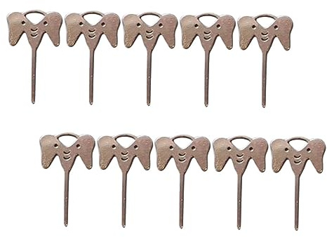 SHINEOFI 10pièces Outils De Retrait De Carte Sim pour Téléphone Broches De Retrait De Carte Sim Créatives Extracteurs De pour Smartphone Aiguilles Pratiques