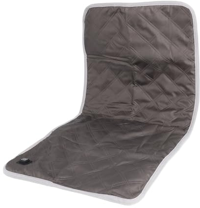 ZAWELIYO Cuscino del Sedile Riscaldato Portatile con Tecnologia di Riscaldamento Avanzata, Cuscino del Sedile Riscaldante da 5 V, Elettrico di Grandi Dimensioni, per Ufficio, Casa, (Nera)