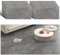 VEELIKE Sol PVC Adhesif Effet Béton Gris Vintage Dalle PVC Adhesive Sol Salle de Bain 24 Pièces Carrelage Adhesif Cuisine Imperméable Sticker Carrelage Garage Salon Chambre 1.5mm 60 cm × 30 cm