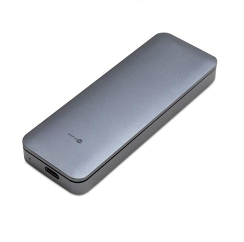 SIMPLETEK - SSD Esterno 16GB M.2 NVMe PCIe | Box USB 3.1 Gen2 (10Gbps) Type-C | Alluminio con Adattatore USB-A | NON SATA