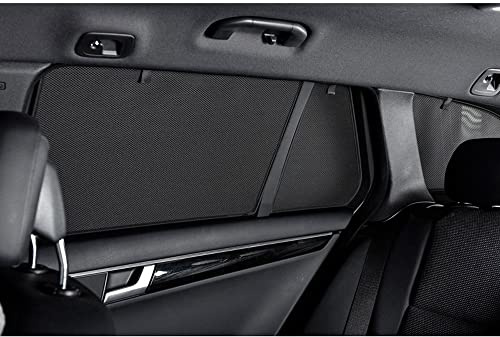 CAR SHADES Juego (Puertas traseras) Compatible con Infiniti Q30 2016-2019 (2-Partes) cortinillas Parasol a Medida