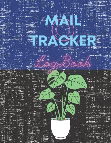 Mail Tracker Log Book: Track incoming and outgoing E-Mails