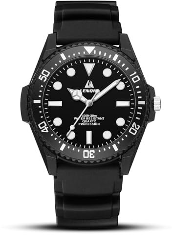 LN LENQIN Herren Uhr Edelstahl Uhren Herren wasserdichte Analog Quarz Uhr Armbanduhr mit Datum Leuchtend Mode Freizeit Uhren für Männer