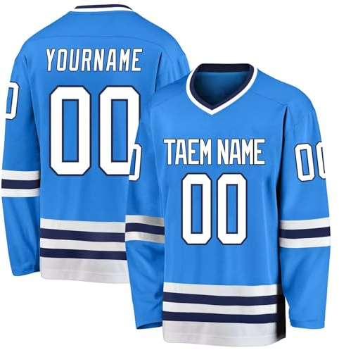Hockey Jersey Custom Ice Hockey for Mens Personalized Name Number Logo Hockey Practice Jersey for Hockey Fans Youth Styled