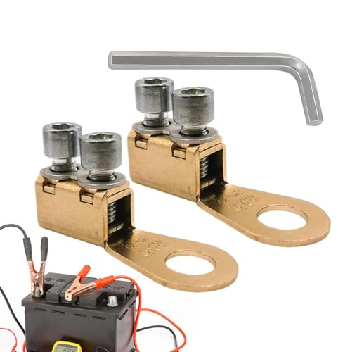 Blocco di distribuzione del morsetto della batteria - soliti cavi resistenti Connettore di potenza di giunzione con viti per auto esagonali, camion, barca
