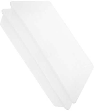 Toyvian Lot De 2 Plateaux en Plastique Transparents pour Pots De Fleurs 40 Cm Carré Intérieur Et Extérieur Bac Récupérateur d'eau Robuste pour Jardinage Et Décoration