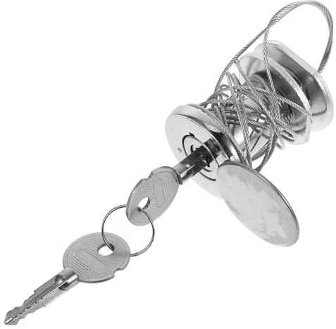 Didiseaon Serratura Emergenza per Porta Garage con Chiavi Nucleo in Rame Filo d Acciaio Resistente Facile Installazione Compatibile con Vari Tipi di Porte Sezionali e Ribalta Sicurezza