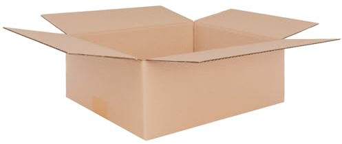 verpacking 100 Faltkartons Versandkartons DHL Kartons 320 x 250 x 120 mm, KK-50, 1-Wellig Versandkartons, | DHL Päckchen M | DPD S | GLS S | H S Paket | Versandkarton für mittelgroße Waren