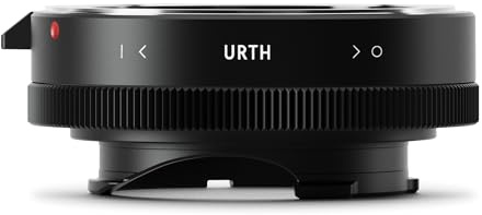 Urth Objektivadapter Kompatibel mit Nikon F(G-Type) auf Leica M (Manuell) | Kompatibel mit Contax/Yashica C/Y-Objektiv auf Nikon F (mit Glas) Kamera – Präzisionsadapter mit manuellem Fokus