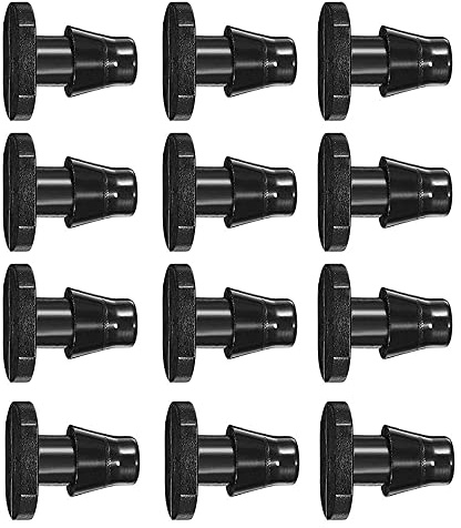 UCLEVER 100 Stück Tropfbewässerung Endstopfen für 4 mm /7 mm Rohrverschluss Goof Loch Stopfen Bewässerungsstopper