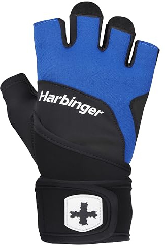 Harbinger Training Grip Wristwrap Handschuhe – Starke Belastbarkeit