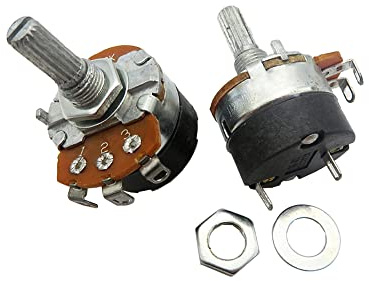1 pcs WH138-1 regolatore di velocità di resistenza regolabile con interruttore potenziometro lunghezza 20 mm,10K Ohm
