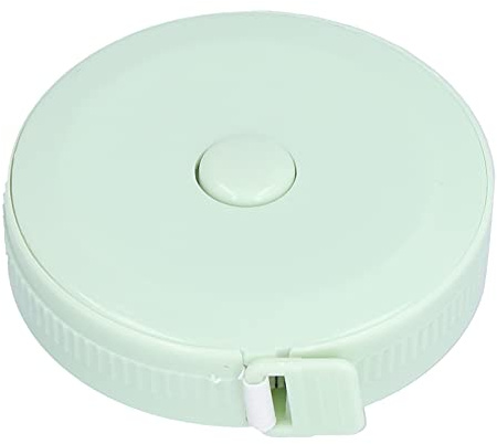 Metro a Nastro Morbido da 1.5 m,Mini Nastro di misurazione, Metro a Nastro Retrattile Automatico Morbido, Mini Nastro di misurazione per Bambini Tascabile da Collezione per Il Corpo della(Verde),