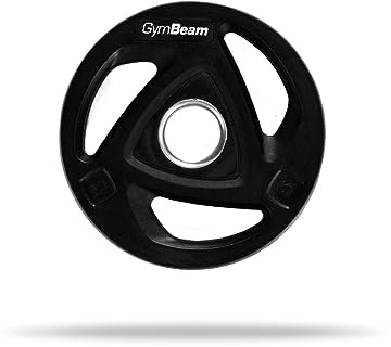 GymBeam IRON Hantelscheiben mit 51mm Lochdurchmesser - Gusseisen-Gewicht, Gewichtsscheibe für Krafttraining, rostfreier Stahl mit Gummioberfläche zur Schalldämpfung