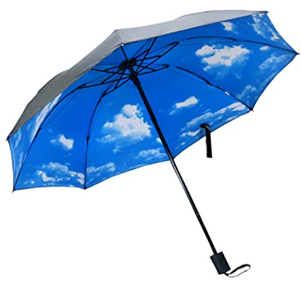 VALICLUD Paraguas Plegable Anti-uv Protección Solar, Resistente Al Viento y Diseño, Adecuado Para Uso Al Aire Libre