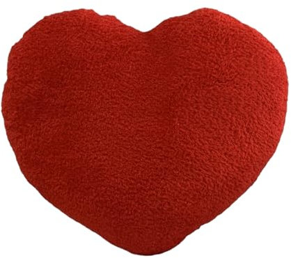 Aznever Valentinstag-Plüschkissen, herzförmiges Kissen, Süßes Herz-Plüschtier-Liebeskissen, Süße Herz-Plüschtiere, weiche Dekokissen, Bequeme Urlaubskissen für Schlafzimmer, Raumdekoration