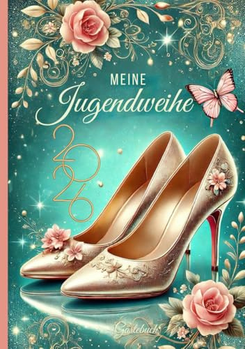 Gästebuch Meine Jugendweihe-Mein Erinnerungsbuch: Geschenkbuch für Glückwünsche, Sprüche und persönlichen Botschaften für einen besonderen Tag mit ... bleibende Erinnerungen zur Jugendweihefeier