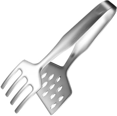 Rostfritt stål kökstång – värmebeständig silikonspetstång | professionell kock pincett – köksverktyg med konsekvent tillförlitlighet | universalköksredskap för grillning av bred buffé