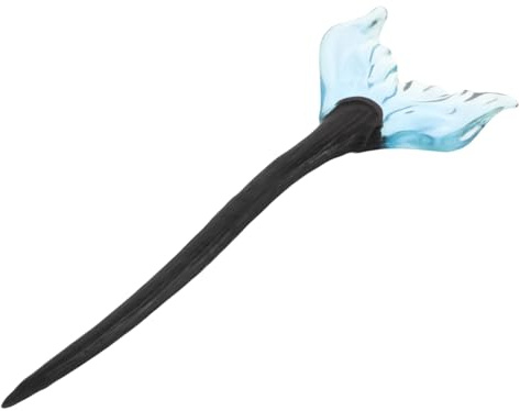 Veemoon Bâtonnets à Cheveux Bois Forme de Queue de Poisson Épingles à Cheveux pour Coiffures Chignons Style Chinois Accessoires de Coiffure pour Femmes
