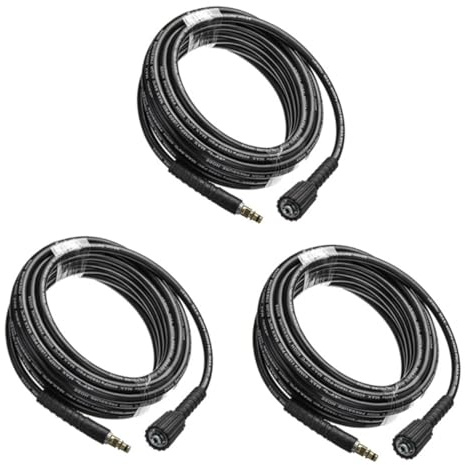 Manguera para Lavadora a Presión K2 K3 K4 Serie de Pvc Negra