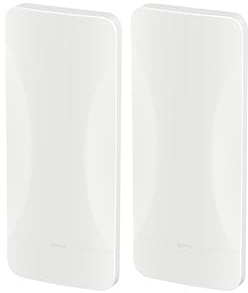 Labgear 3Km Pro Wireless Network Bridge Kit 5.8GHz Outdoor Point to Point, Up to 900Mbps, 15dBi Antenna, IP65 Weatherproof, TDMA, VLAN & Labgear Grid Cloud Support, PoE Powered