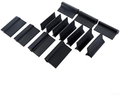 14 blocchi di lucidatura in gomma con supporto per carta vetrata per rettifica di precisione su legno, metallo, plastica e superfici composite