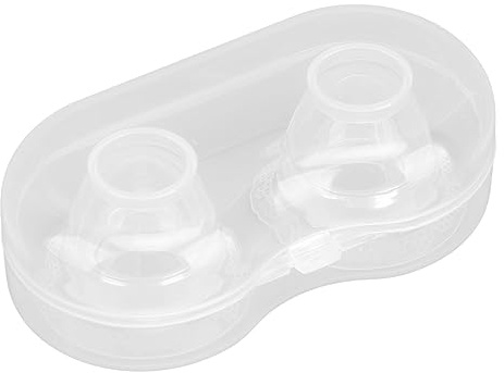 ZJchao Suckers Pullers Everters [2024 uppgraderingsversion] 2st Nippel Corrector - Transparent Silikon Nippel Suckers för Gravida Kvinnor, Skonsamma och Bekväma Amningshjälpmedel