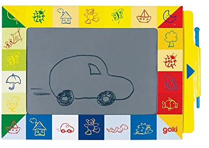 goki 58998 Zaubertafel, 19 x 13 cm, Pappe, bunt (50er Pack)