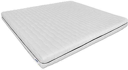 Baldiflex Wolke 11 Komfortschaummatratze, Orthopädische, Härtegrad 2 (H2), Bezug waschbar 60°C, (100 x 210 x 11 cm)