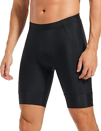 qualidyne Men's Cycling Shorts 4D Padded Bike Biking Shorts Road Riding Bicycle UPF 50+ Cycle Shorts