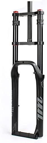 26 Zoll X 4,0 Mountainbike Federgabel, Fahrradgabel Schulterdruckversion 140 Mm Nabe Scheibenbremsen Passend Für ATV MTB Fahrradgabel 26inch