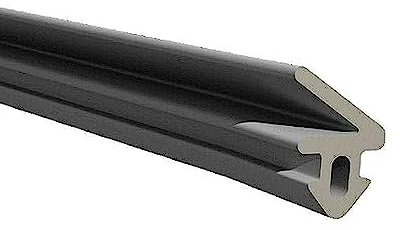 Joint Fenetre Isolation,Joints d étanchéité pour Fenêtres Caoutchouc S-1125 Noir,Joint Caoutchouc Fenetre Isolation,20 m,Les Courants d'air Bruit et Poussière Réduisant les Coûts de Chauffage