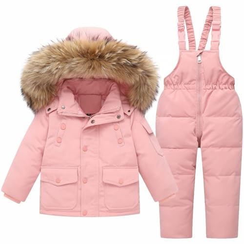 Surttan Completo Da Neve Tute Da Neve Bambino E Ragazzi Tuta Da Sci Bambino Completi Brillare Di Notte Snowsuit Bambini Set Da Sci Tutina Da Neve Invernale Antivento E Impermeabile 1-15 Anni