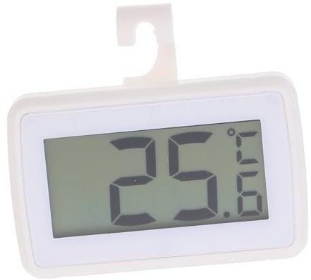 Zerodeko 1Stk Thermometer Kühlschrank Kühlschrankthermometer Gefrierthermometer Mini-Gefrierschrank digitales Thermometer Präzisionsthermometer digitaler Temperaturmesser