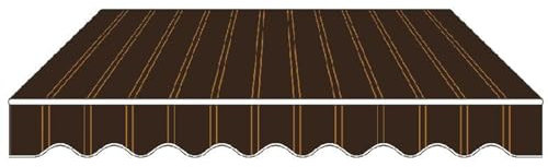 Markisenbespannung Canvas Markisenstoff,markisen Ersatzbespannung,sonnenschutz Terrasse,Sonnenschutz Stoff Außen Markisenstoff ,Ersatz Markisenstoff,280g 100% Polyester Wasserdicht Leinwand ( Size : 9