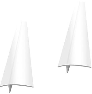 ABOOFAN 2pcs Silicone Kitchen Stove Gaps Covers for Spill Seal Slit Filler Extendable Gap Fillers for Oven Microwave Protector Cover