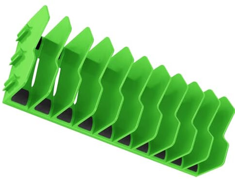 Organizer per pinze con 10 fessure, pinze, taglierine, mensole con fondo in gomma antiscivolo per una pratica soluzione di conservazione degli attrezzi