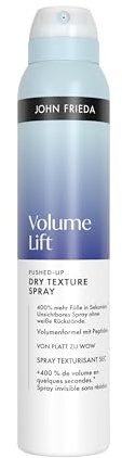 John Frieda Volume Lift Pushed-Up Dry Texture Spray – Inhalt: 200ml - Haartyp: plattes oder feines Haar