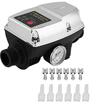 SOULONG Elektronischer Druckregler EPC-4, Automatischer Druckschalter für Wasserpumpe, 110V